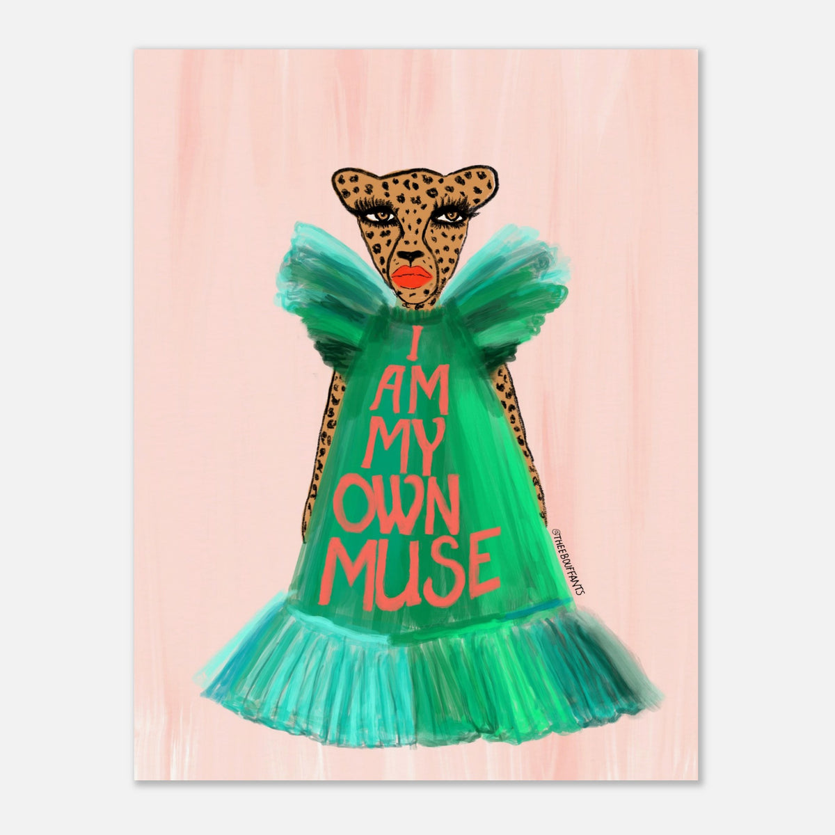 I Am My Own Muse Print – Bouffants And Broken Hearts