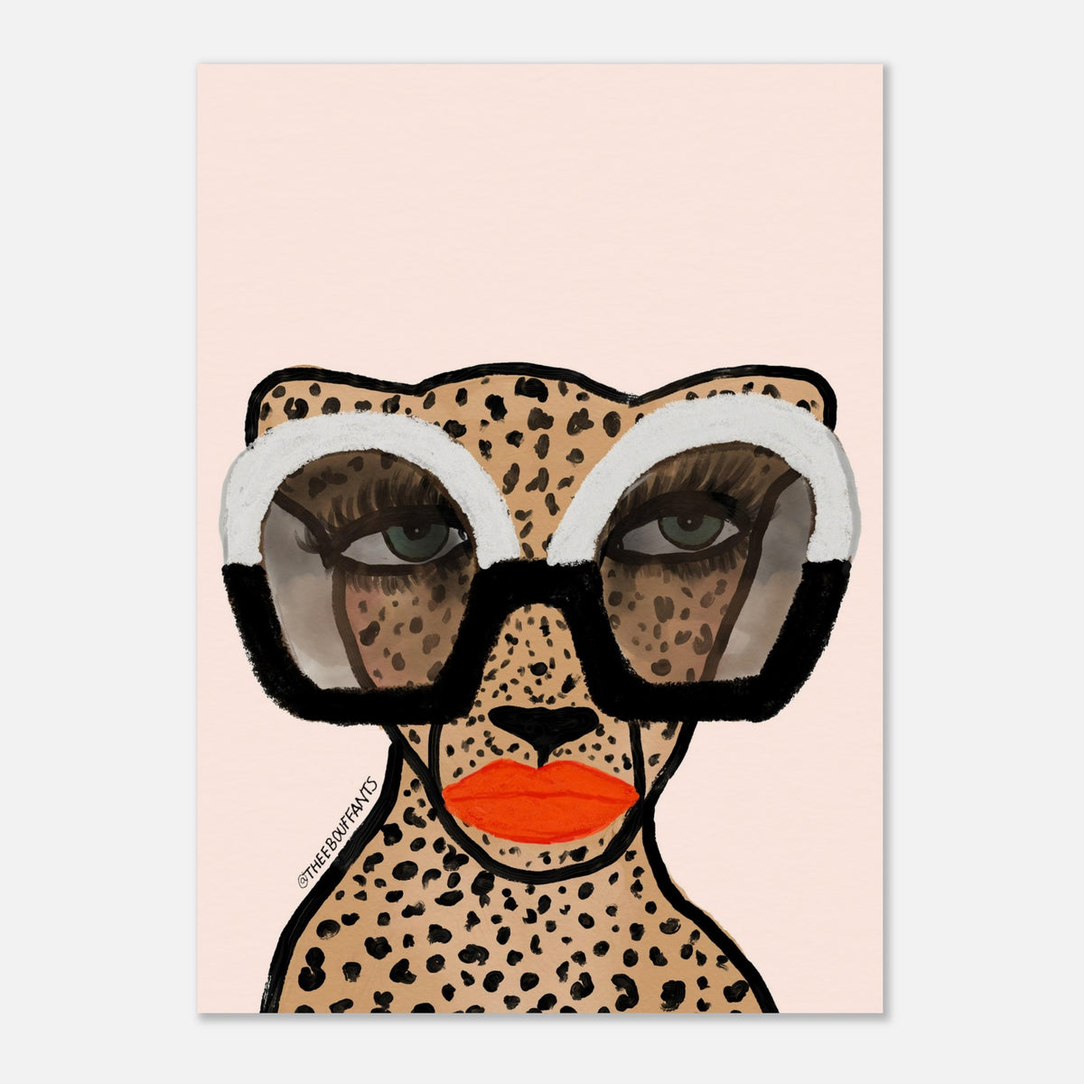 Cheetah In Shades Print – Bouffants And Broken Hearts