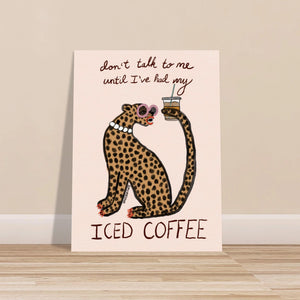 Antisocial Sipper Coffee Print