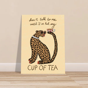 Antisocial Sipper Tea Print