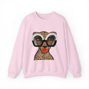 Cheetah In Shades Sweatshirt