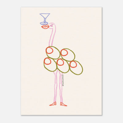 Flamingolive Print