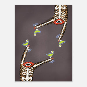 Wild Creature Halloween Print