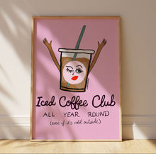 Iced Coffee Club Print
