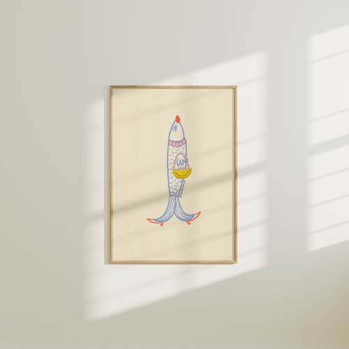 Fashion Fish Print