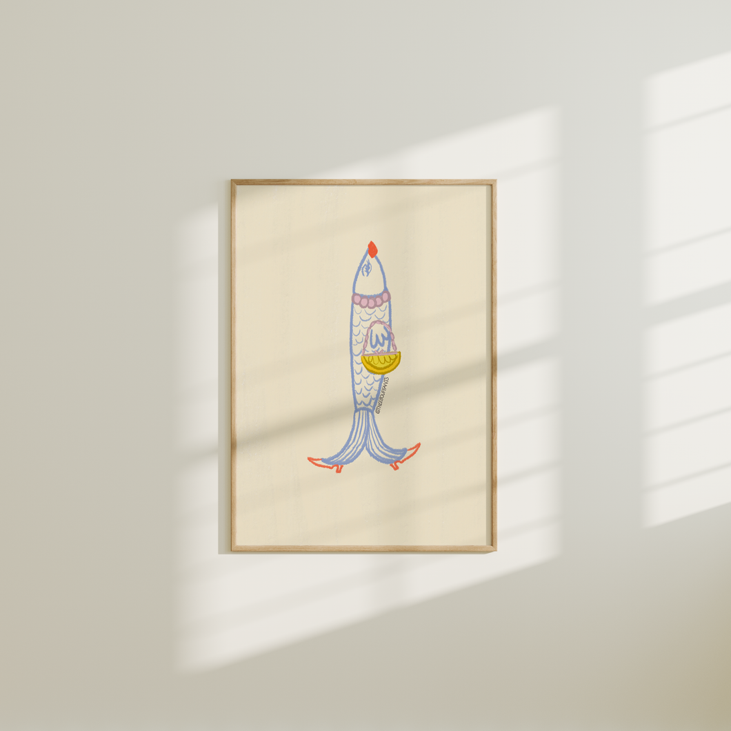 Fashion Fish Print