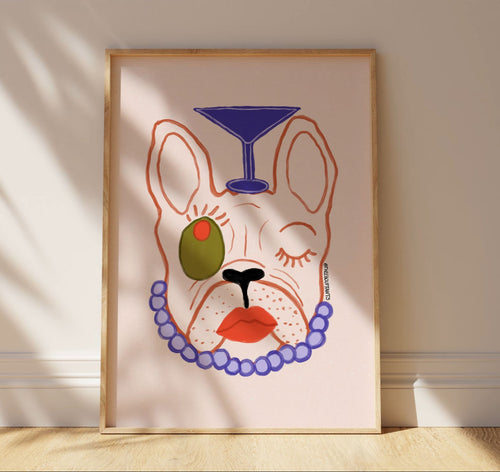 Friday Frenchie Print