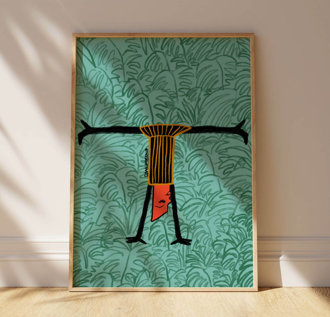 Friday Lipstick Print