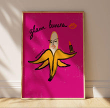 Glam Banana Print