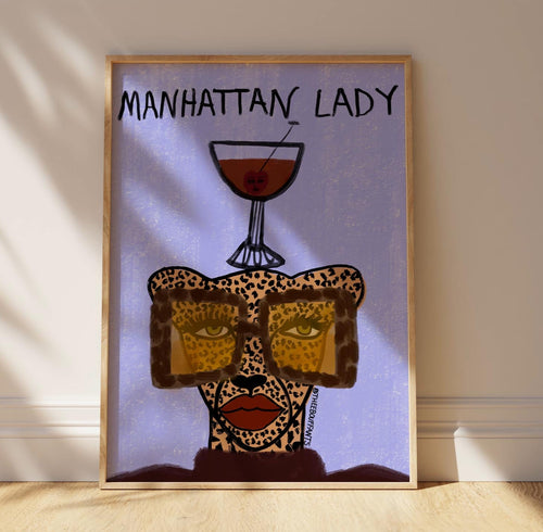 Manhattan Lady Print