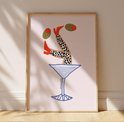 Olive To Kick It Print