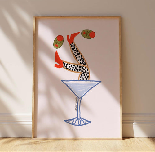 Olive To Kick It Print