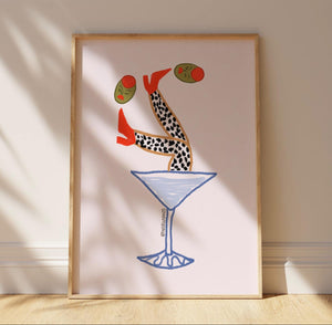 Olive To Kick It Print