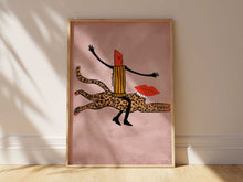 Ridin Lipstick Print