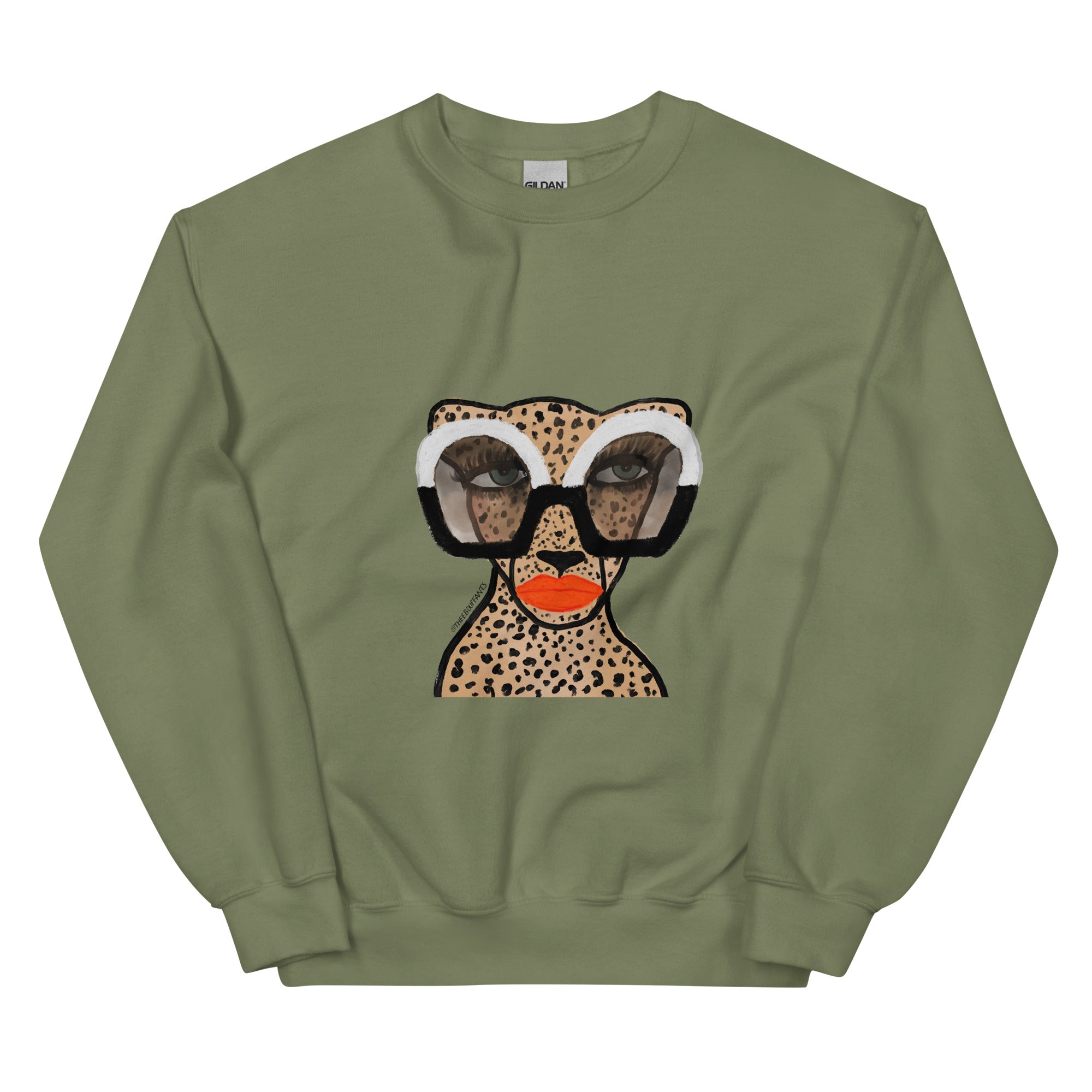 【BAON】[unisex] Champ Pigment Printing Over Sweatshirt BAON】[unisex] Champ Pigment Printing Over Sweatshirt (BAON