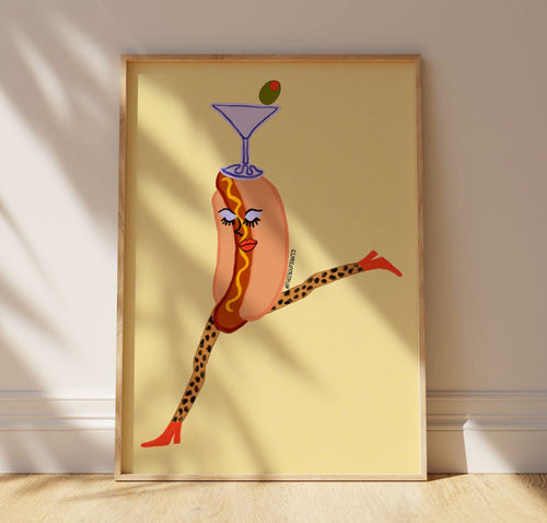 Weenie Tini Party Girl Print