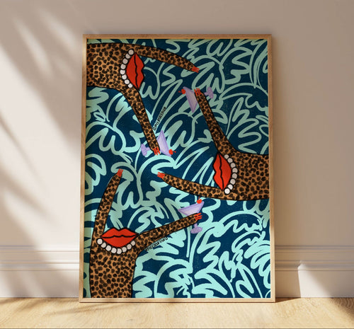 Wild Happy Hour Print