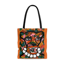 Flower Power Cheetah Tote Bag