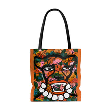Flower Power Cheetah Tote Bag